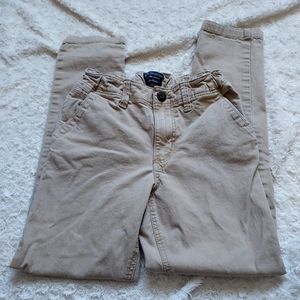 H&M Tan boy's collection skinny stretch pants size 9/10 Everyday Casual